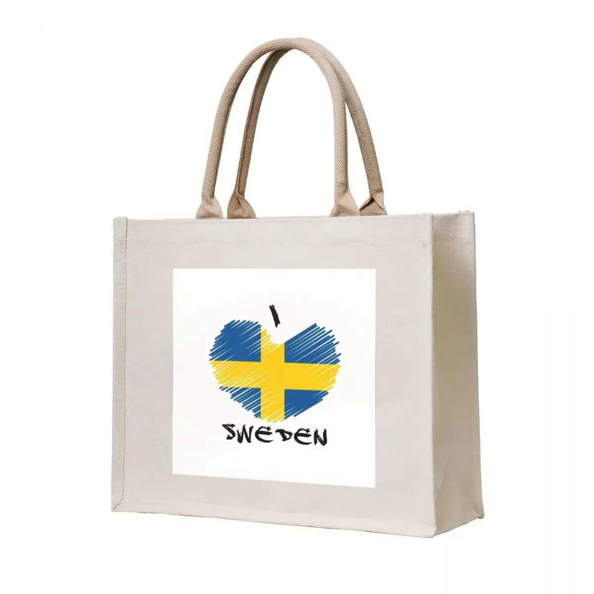 

I love Sweden, go Sweden Tote Bag free delivery bags shopper bags handbag