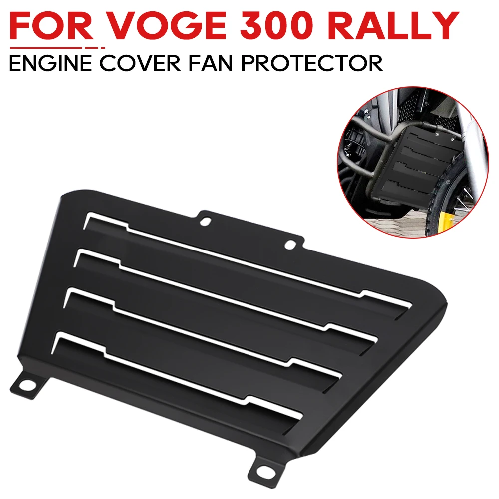 

Motorcycle Engine Guard Bashplate Cover For Loncin VOGE 300 Rally 300GY RALLY300 Front Shield Water Tank Engine Protection Net