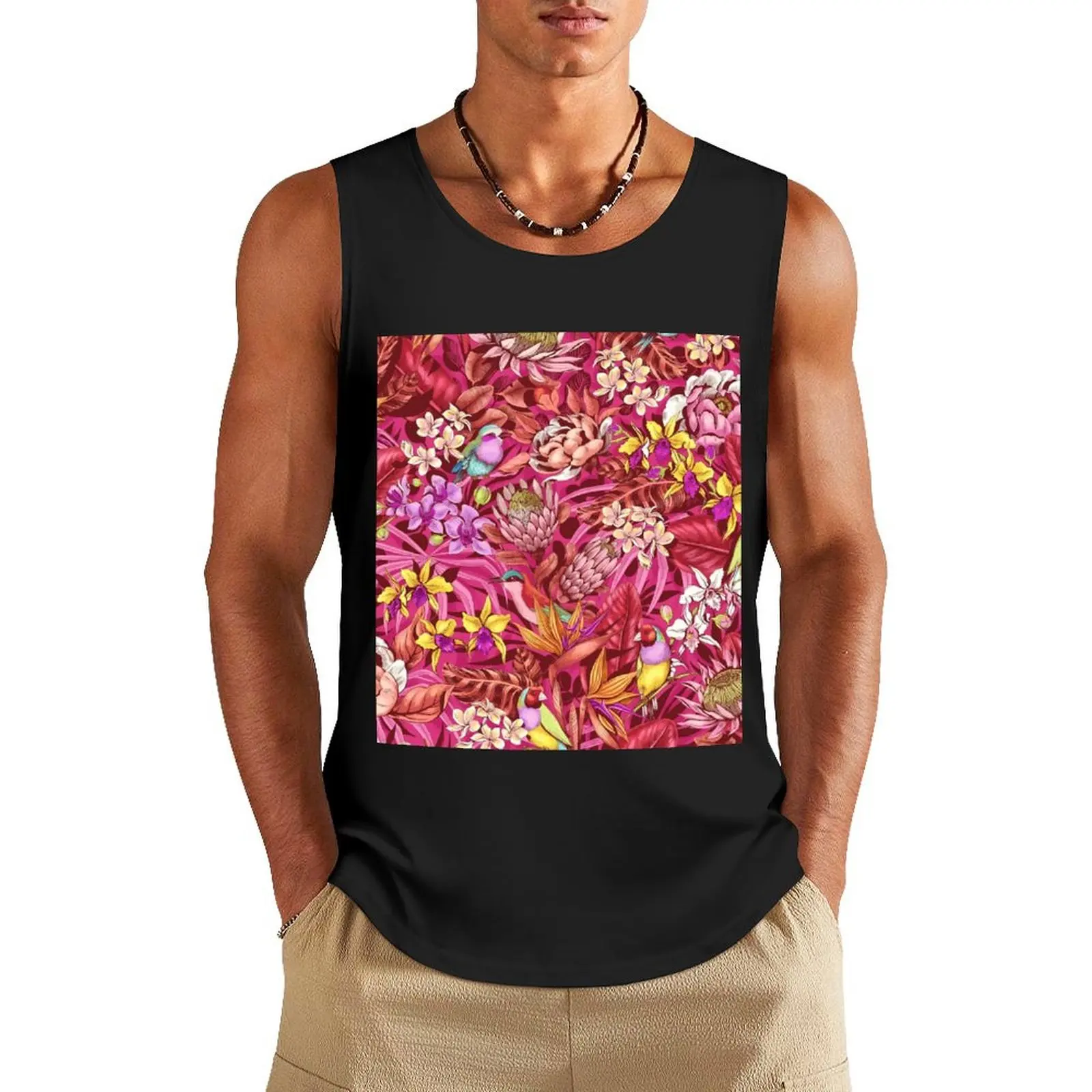 

Stand Out! (red hot) Tank Top sports clothes for men sleeveless gym shirt man fitness Men's gym t-shirts