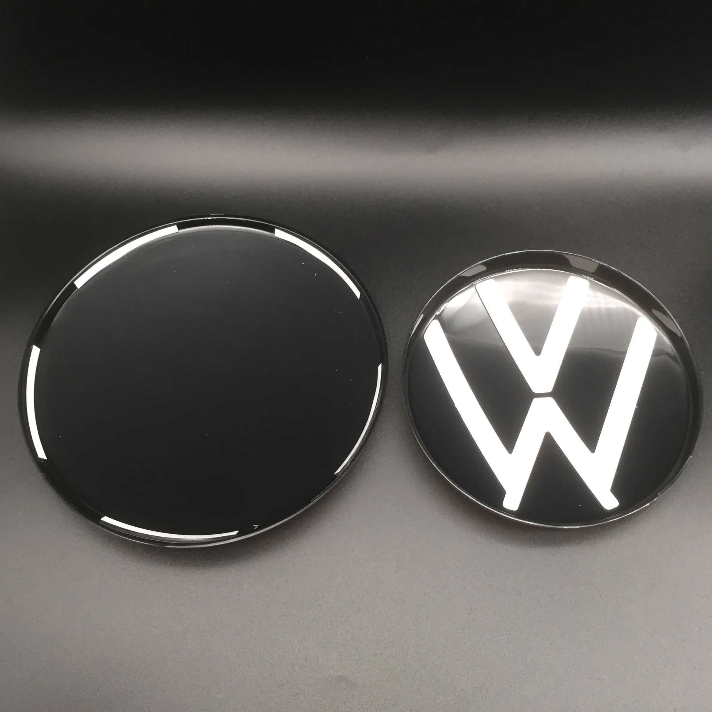 لا تؤثر ثلاثية الأبعاد للسيارة الجبهة مصبغة رئيس هود بونيه شعار الخلفية الذيل الوفير الجذع ملصق شارة اكسسوارات التصميم #1