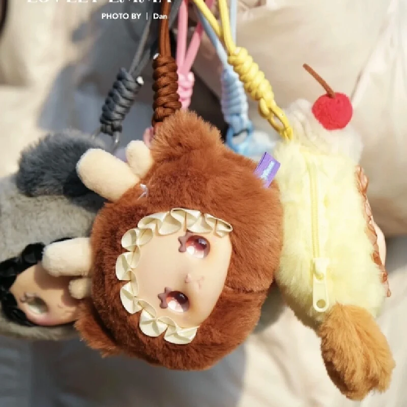 Echte Emma Lovely Rongrong Dumpling Series Blind Box Schöne Anime Geldbörse Vinyl Puppen Geldbörse Weihnachtsgeschenk Spielzeug Tasche Zubehör