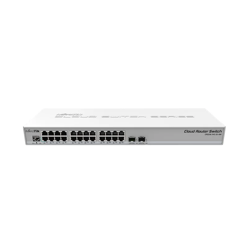 

Mikrotik CRS326-24G-2S+RM Network Switch Grey L2 Gigabit Ethernet (10/100/1000) POE Gua Stock Zyxel 24 Port Fe Switch 14G