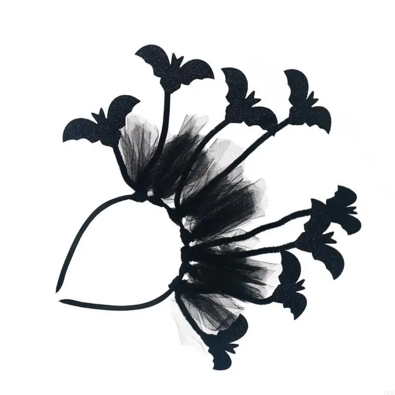 195E Twisty Bat Haarband für Frauen Kinder Cosplay Party Kostüm Requisiten Stirnband Halloween Zubehör Roleplay Party Hairhoop