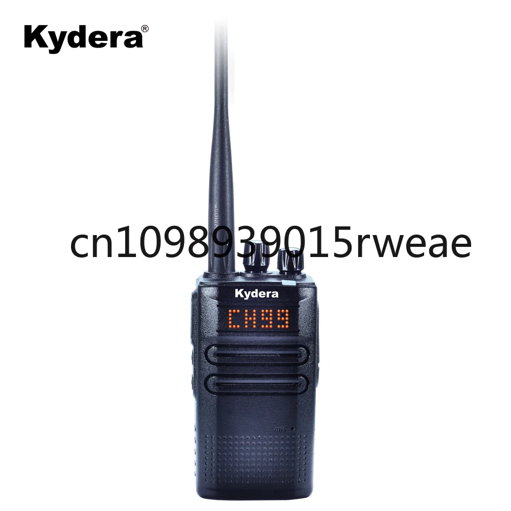 8W portátil multi banda Radio equipo de guardia de seguridad Radio analógica bidireccional Waki Taki Walkie Talkie 10km