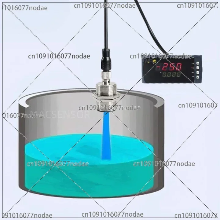 Non Contact Radar Level Sensor Transmitter Price for Solid Bulk Diesel Tank