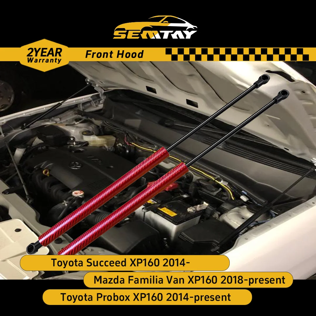 

Стойки капота SEMTAY для Toyota Succeed/Probox XP160 2014-приемник подъема капота, пружинные амортизаторы, поддерживающие автомобильный аксессуар