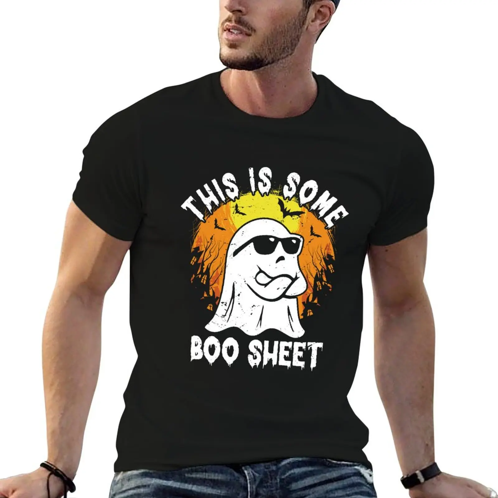 

This Is Some Boo Sheet Halloween T-Shirt t shirts for man cotton t shirt man cotton man t shirt graphic T-Shirt