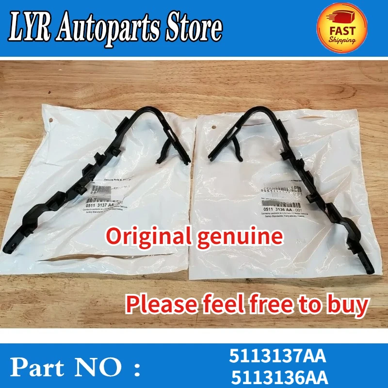 

5113137AA 5113136AA фиксатор переднего левого и правого бампера, удерживающий зажим для Dodge Grand Caravan Chrysler Town & Country 2008-2010