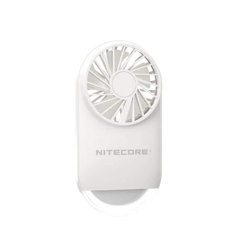 NITECORE NEF02 Ultra Lightweight Pocker Fan USB Rrcharable Low Noise 40db-60db Bulit-in 1200mAH Battery