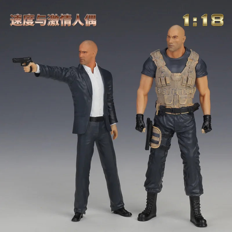 1:18 Scale Movie Characters Hobbs & Shaw Dolls Of Figure