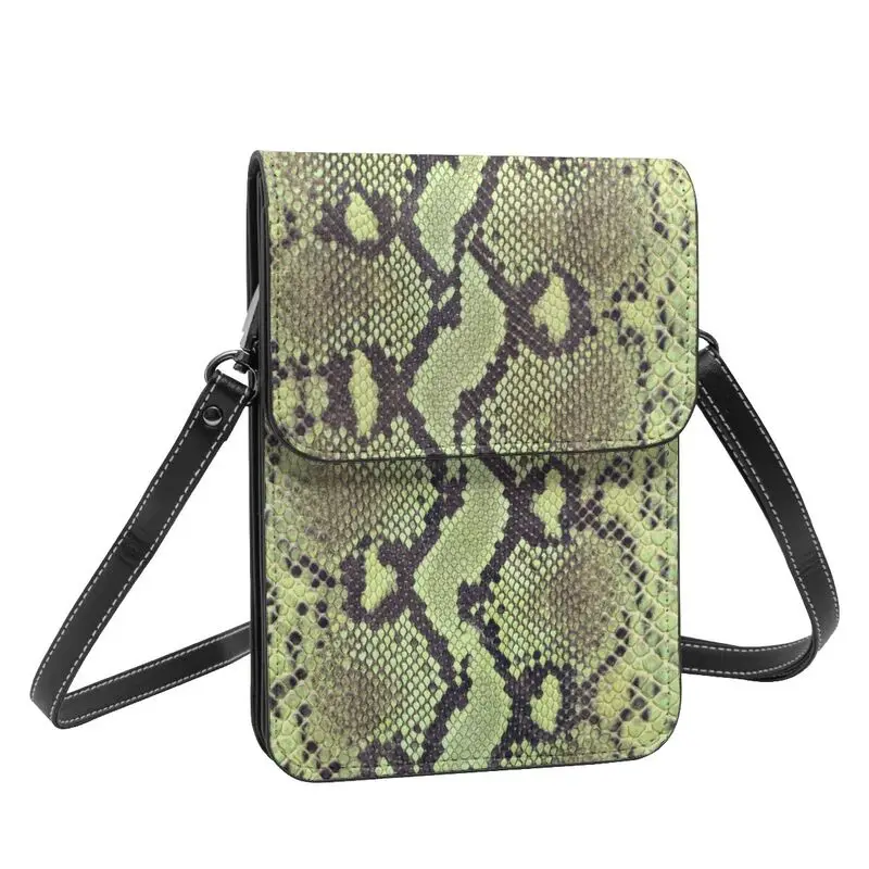 

Snakeskin crocodile skin Women Mini Shoulder Diagonal Bags Small Mobile Phone Bag Crossbody Purse Handbag Wallets Card Holders