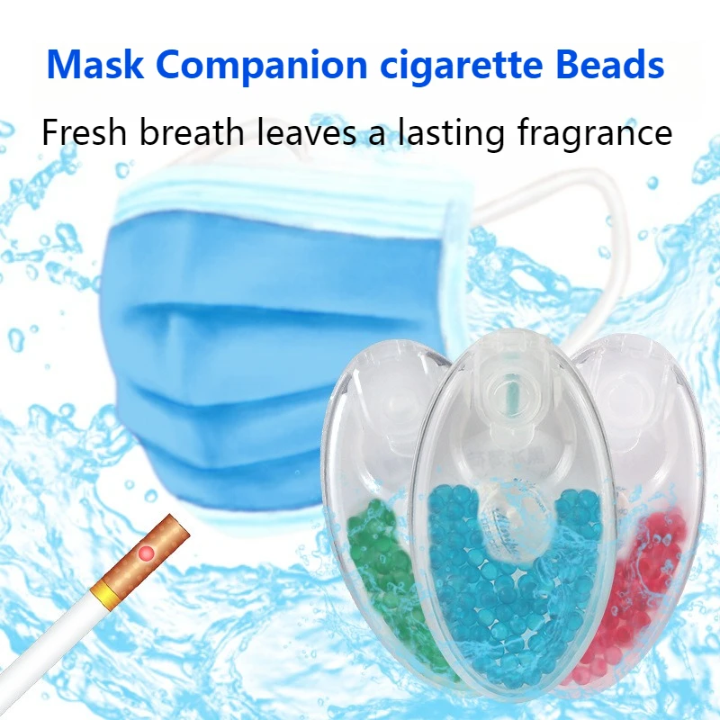 DIY Mask Explosion beads Tobacco burst Beads 100PCS Multi Fruit flavor capsules Refreshing Experience Cigarette holder balls