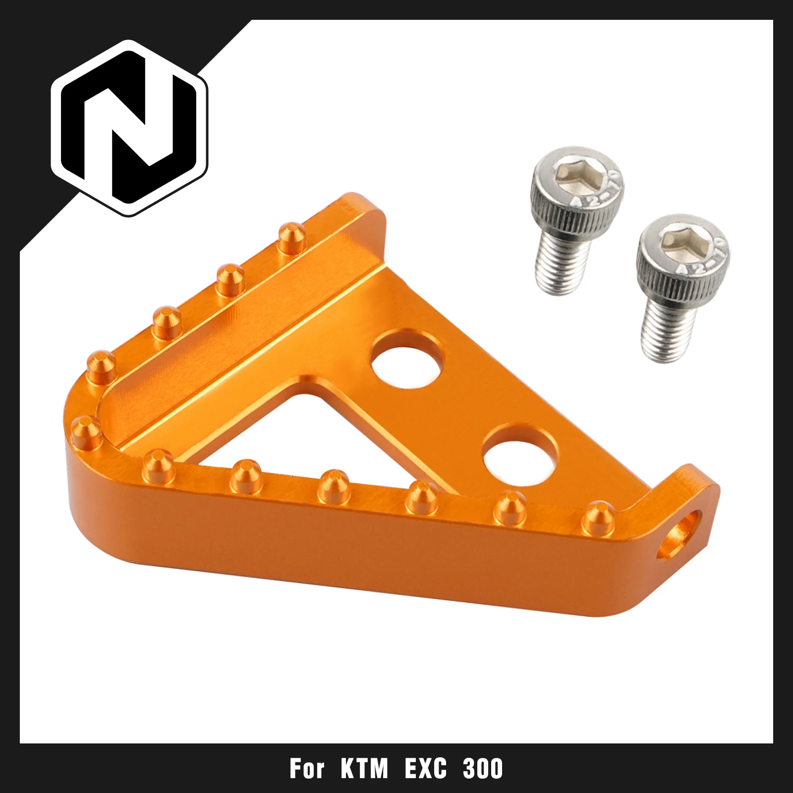 NICECNC Brake Pedal Step Plate Tip For KTM 125 250 300 350 450 690 950 1090 1190 1290 For Husqvarna FE FX FC FE Husaberg Beta RR