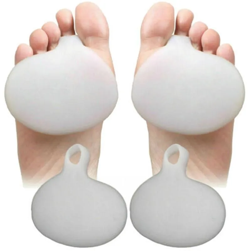 Almohadilla de Gel para pies sensibles, Gel de silicona para el dolor de pies, almohadillas metatarsianas para el antepié, herramienta para el cuidado de los pies