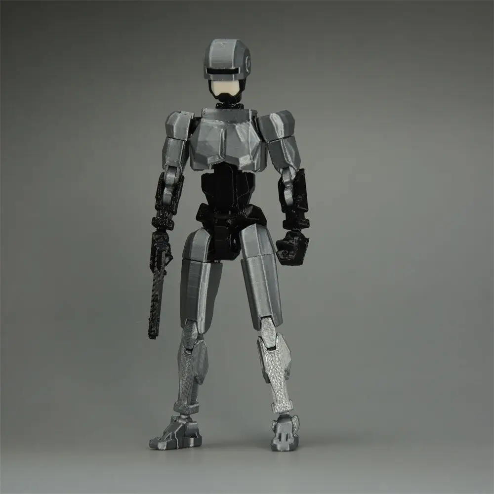 RoboCop 3D Printed Mannequin Multi-Jointed Movable Robot 2.0 Toys Dummy 13 Figures Toys For Kids & Adults Game Gifts