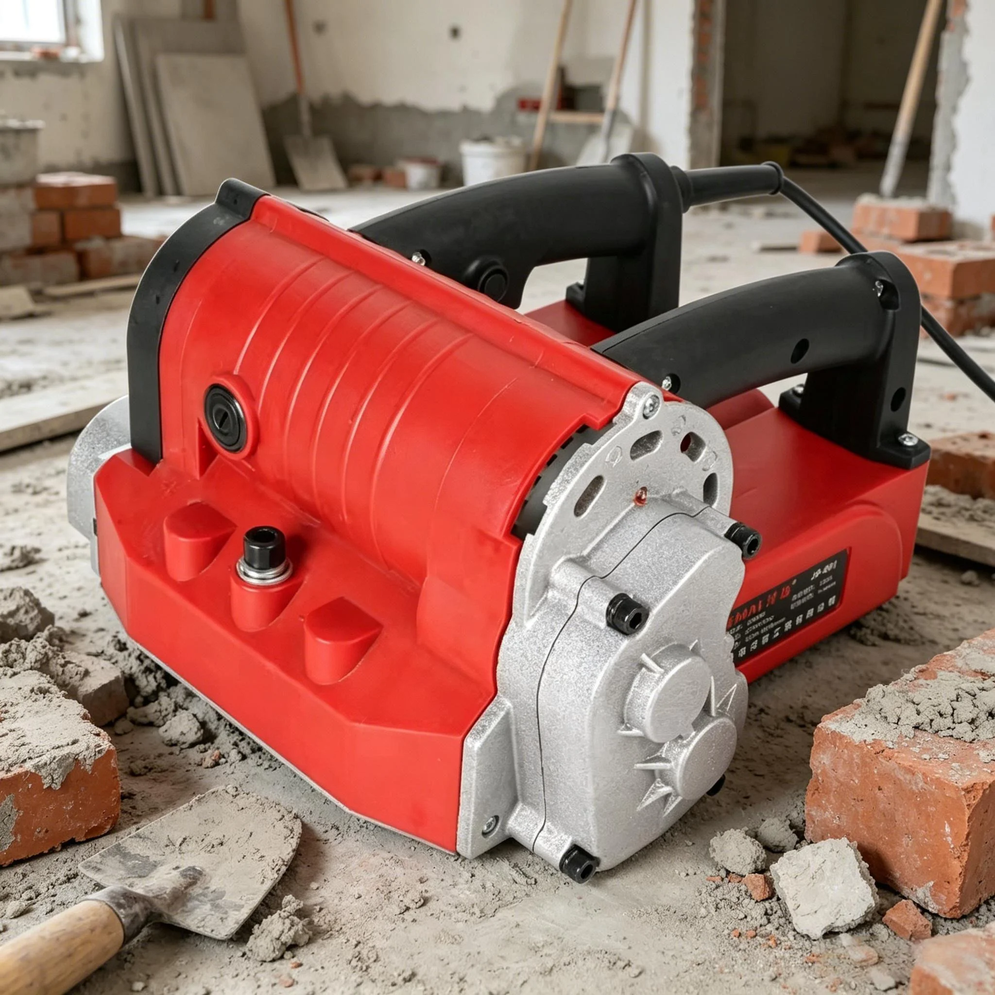 220V Electric Wall Shovel Planer Adjustable Depth 150mm Width No Dead Angle for Wall Renovation