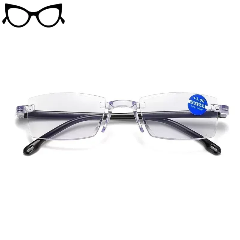 New  Fashion Smart Zoom Reading GlassesNew Ultra Clear Lenses Anti-blue Reading Glasses for Men and Women HD Telephoto Glasses