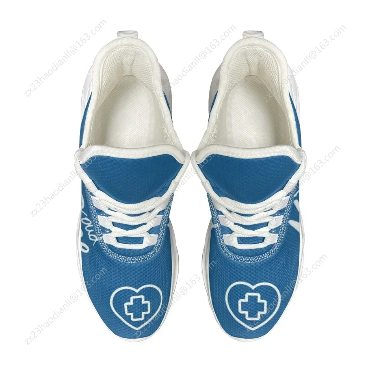 Summer Lightweight Anti-Slip Flats Shoes Nurse Proud Print Fashion Women Sneakers Travel Comfortable Student Running Shoes Gift