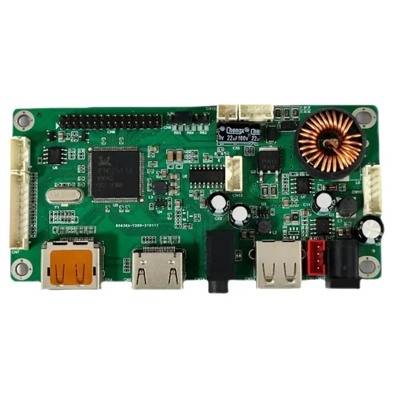 

A99E-USB-адаптер для зарядки наушников с ЖК-экраном 1920x1080 для 7-65-дюймовых устройств, совместимый с платой драйвера DP-LVDS и усилителем