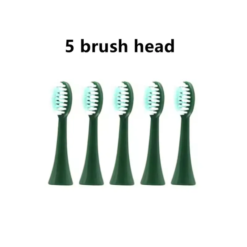 5pcs Soft Brush Heads Original Replacement for Children's Smart Sonic Electric Toothbrush Accessories