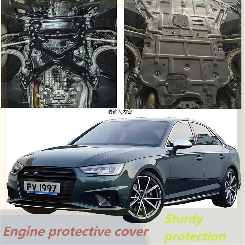 

Vehicle - Specific Splash - Proof Durable Sturdy Engine Undercover And Lower Mudguard For Audi S4 2017-2024 2.0T