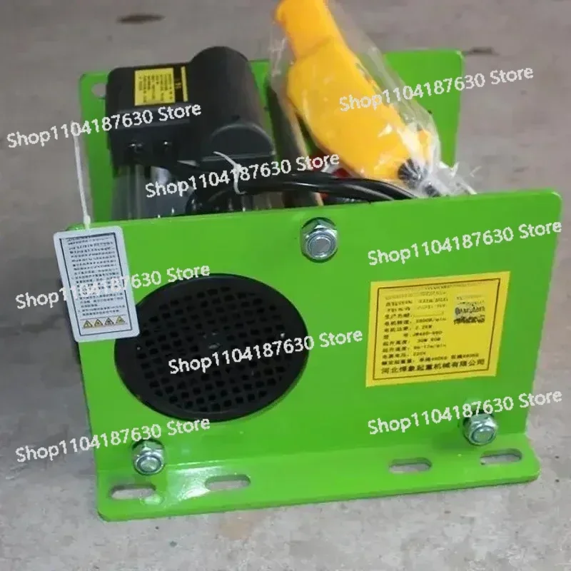 Hot Sale Wire Rope Electric Hoist 220V Micro Electric Winch 400 - 1000KG 30 - 100m