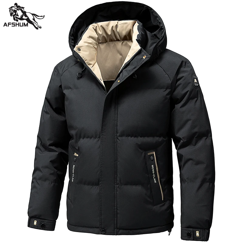 

Мужская куртка с воротником-стойкой, мужская парка, зимняя новая пуховая куртка, флисовые теплые куртки, мужское деловое пальто для отдыха, бейсбольные пальто 8891