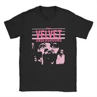 The Velvet Underground T Shirt Men Cotton Funny T-Shirts Crewneck Tees Short Sleeve Clothes Gift Idea