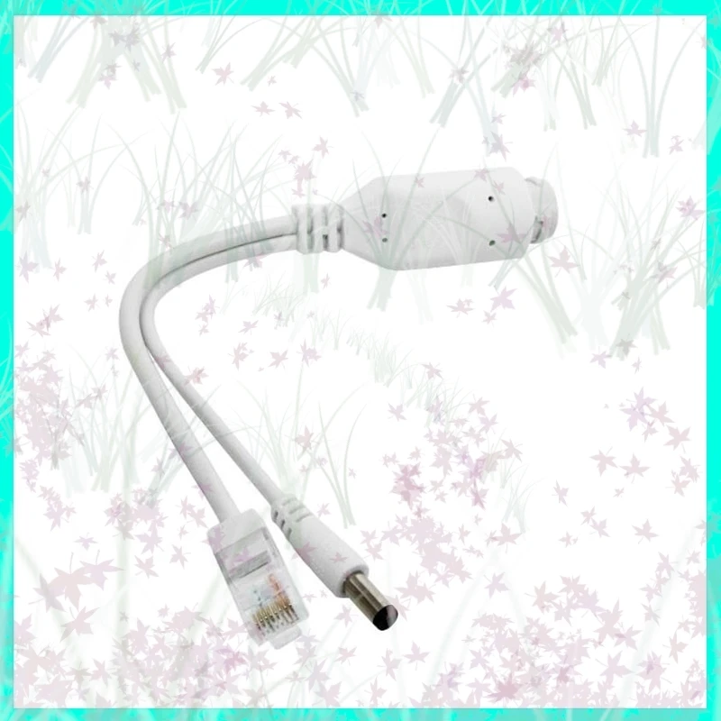 24V to 12V POE Splitter Separator Outdoor Waterproof Adapter Cable Power Supply Module POE Splitter Injector for IP Camera E3