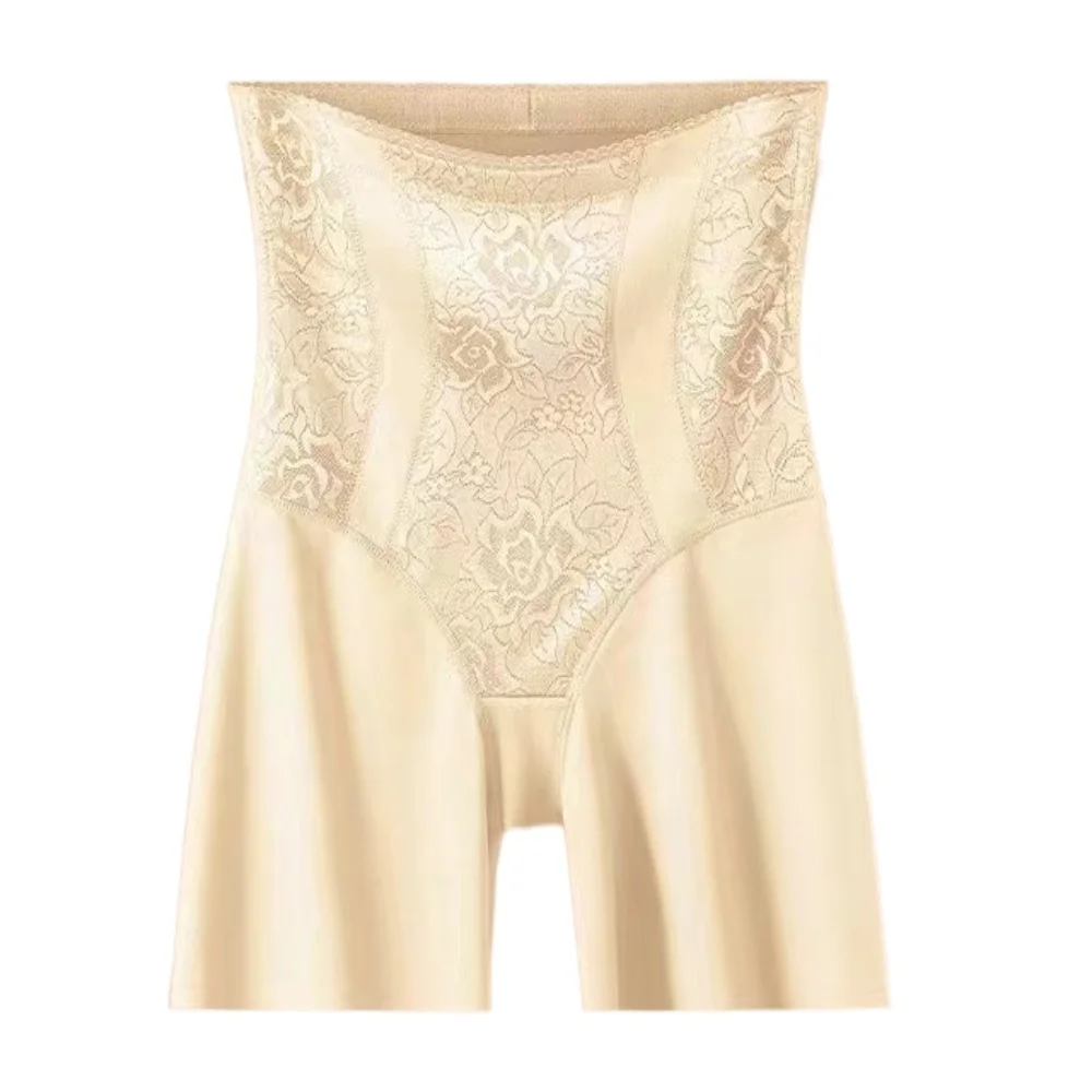 

High Waist Postpartum Body Shaper Shapewear Cotton Crotch Women Floral Briefs Girdle Panties Waist Trainer Slimming Shapers Lady