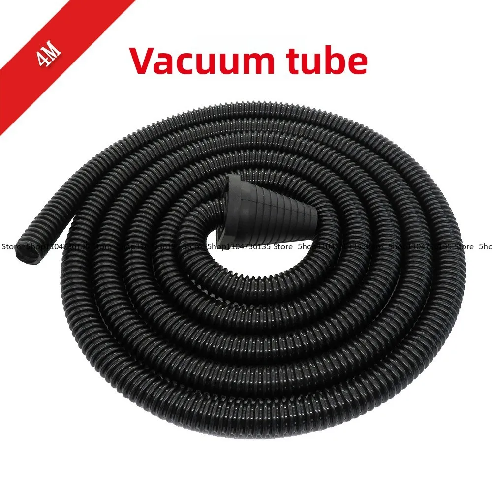 400Cm Wall Sander Vacuum Pipe, Black Plastic Corrugated Threaded Pipe, Sander Hose