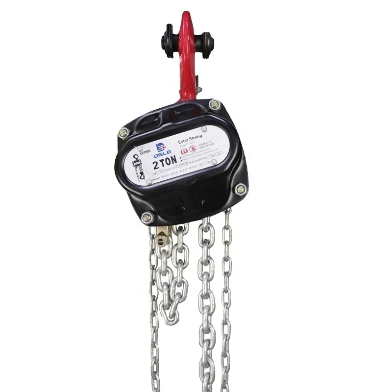 Crane Lifting Hoist DF 30TON Manual Chain Block Hoist Lifting Chain Pulley Block Crane