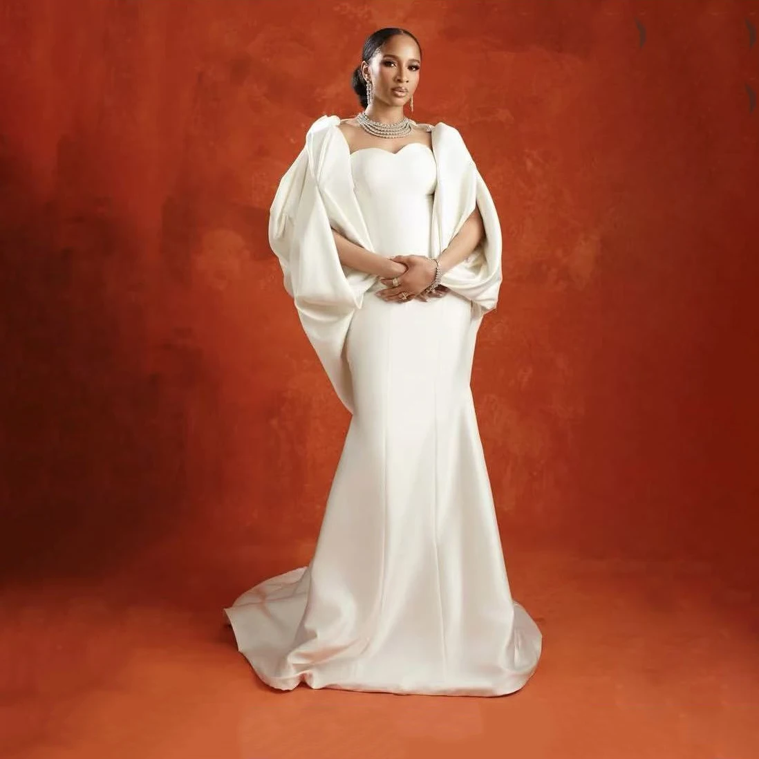 Charming 2 Pieces Mermaid Maternity Dress Cape Photoshoot Off Shoulder платье для беременных Pregnancy Dress