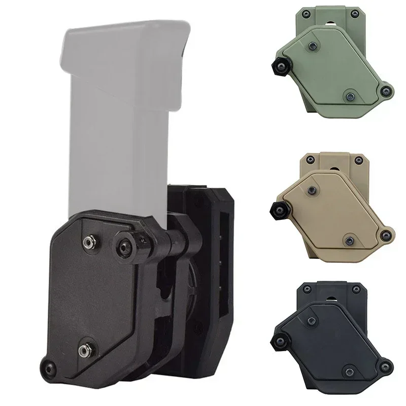 Bolsa táctica IPSC multiángulo para cargador de velocidad, ajuste de tiro, pistola Airsoft, funda Mag, Clip para cinturón para Glock 17/HI-CAPA/PX4 - imagen 2