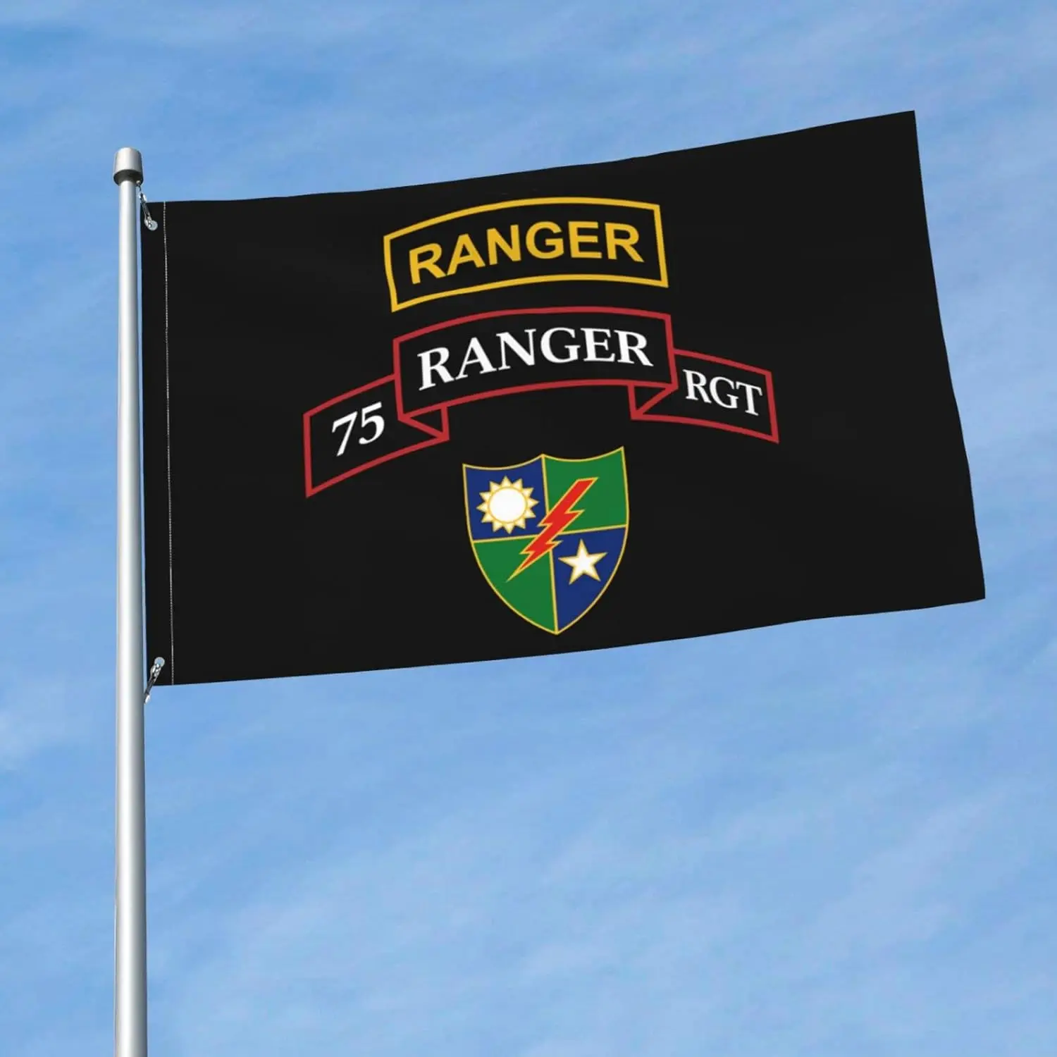 75th Ranger Regiment Flag Garden Flag Outdoor Banner Yard House Home Decor Flag Fade Resistant