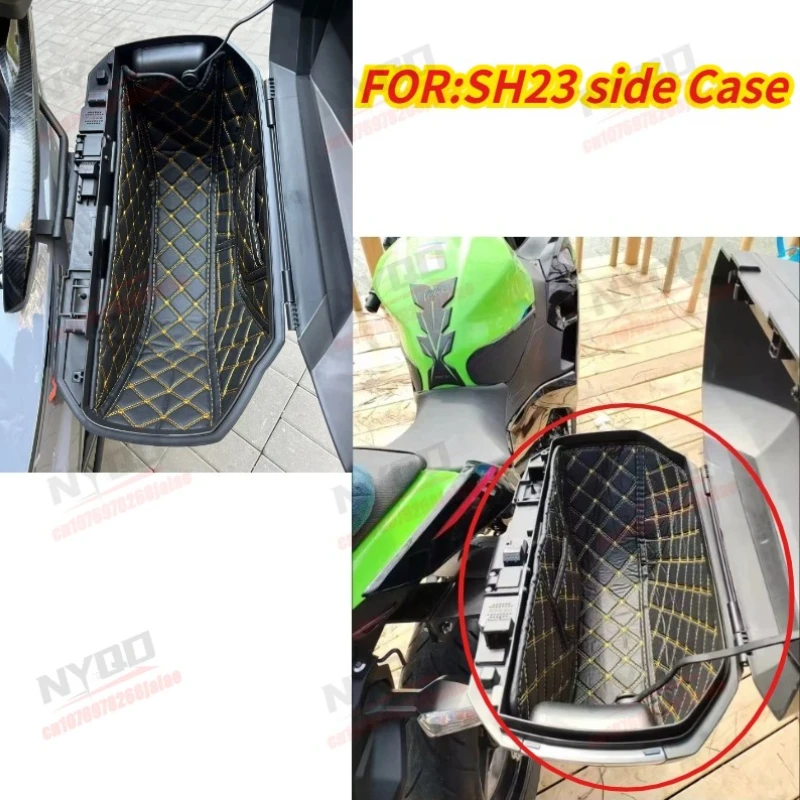 

Внутренняя подкладка для кофра SHAD SH23, сумка-вкладыш для багажного отсека, 2 шт., нижняя подкладка для боковых кофров, аксессуар для мотоцикла