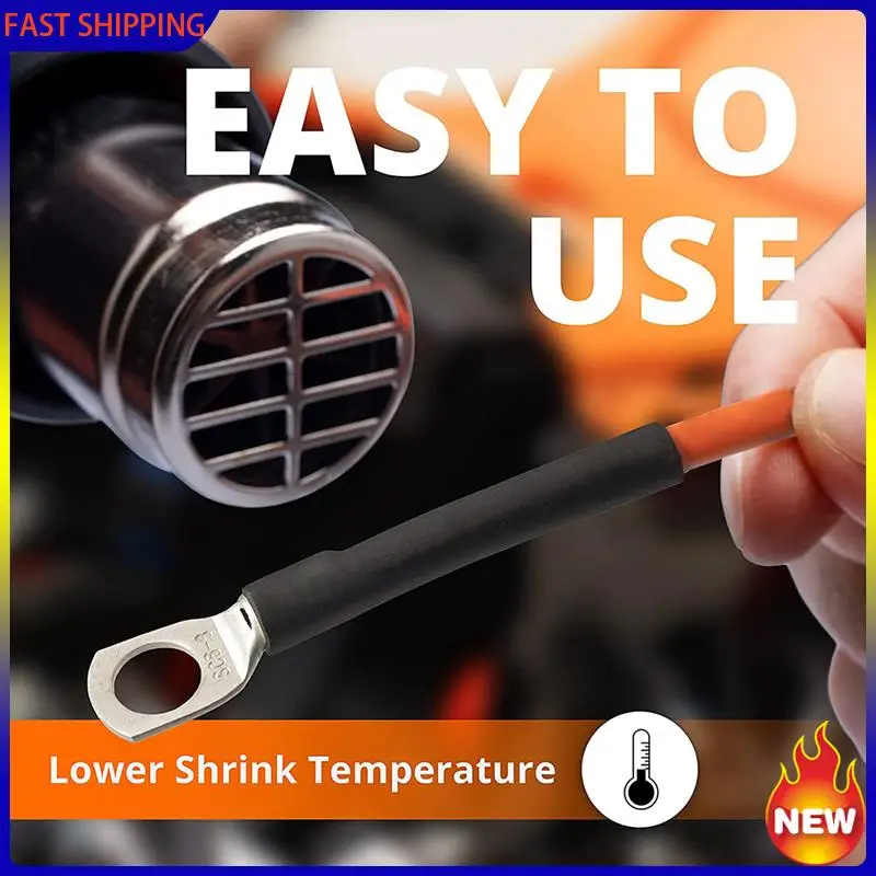 

Hot Trend-180 PCS Heat Shrink Tubing Kit 3:1 Ratio Adhesive Lined Marine Grade Shrink Wrap Industrial Heat-Shrink Tubing