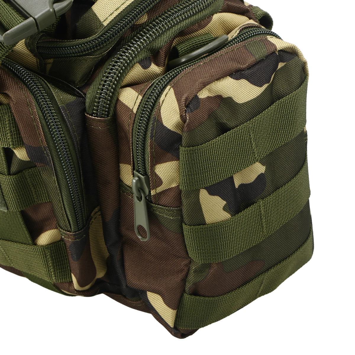 

Large Capacity Fishing Bag Waterproof Nylon Multi-Pocket Tackle Storage Case For Outdoor Bait Gear Camouflage Fishing Satchel