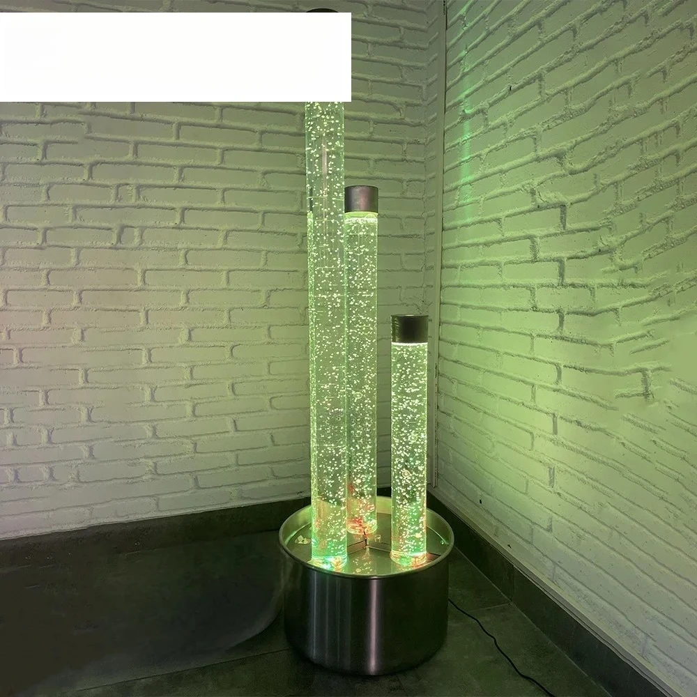 Calming Room Sensory Bubble Tube Colorful Water Column LED Water Bubble Tube For Therapy,Visual Sensory Stimulation