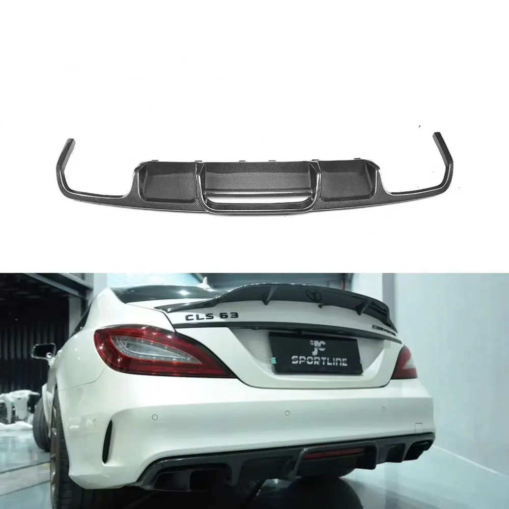 

Карбоновый диффузор для Mercedes-Benz CLS63 AMG (W218) 2015-2017 годов выпуска