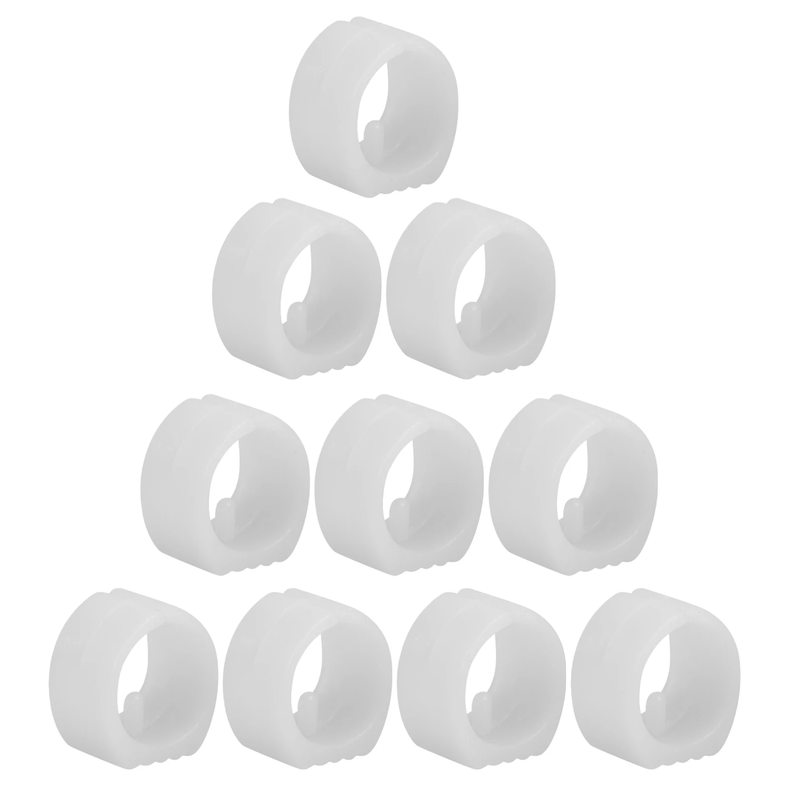 

12pcs Chair Leg Caps Floor Protectors Plastic Rectangular Bar Stool Glides Hardwood Floors Foot Pads Office Chairs Furniture