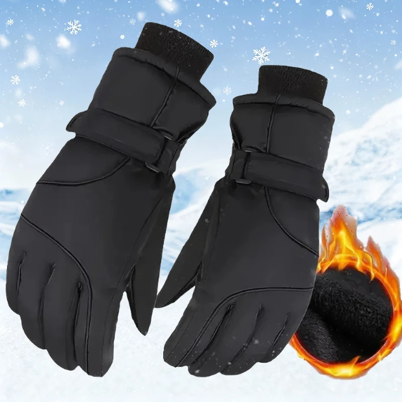 

Snowmobile Gloves Waterproof Ski Gloves Men's Touchscreen Winter Warm Motorcycle Gloves Thermal Outdoor Sports Riding Gloves
