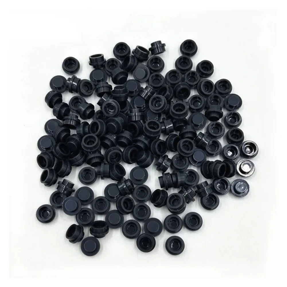 500 pièces MOC assembler des particules 4073 6141 15570 plaque ronde 1x1 points bricolage blocs de construction 1*1 figurines lampe briques jouet pour les enfants