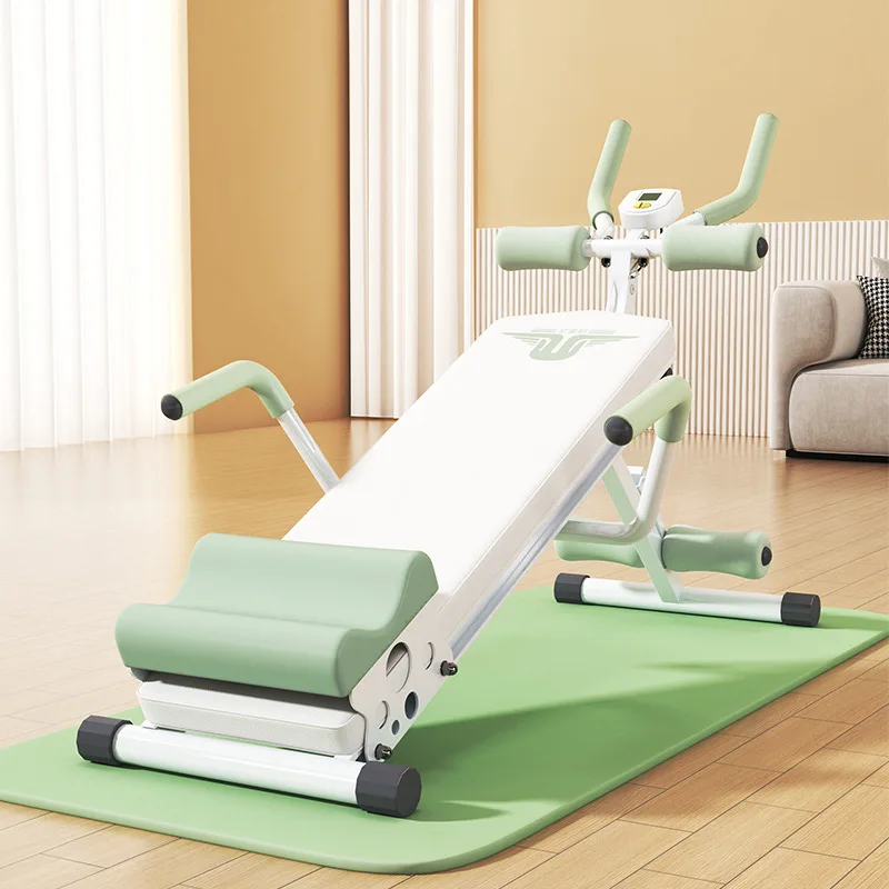 Multi-Function Home Waist Training Tool Abdominal Curling Machine Sit-Up Assistive Device Belly Slimming Exercise Equipment for