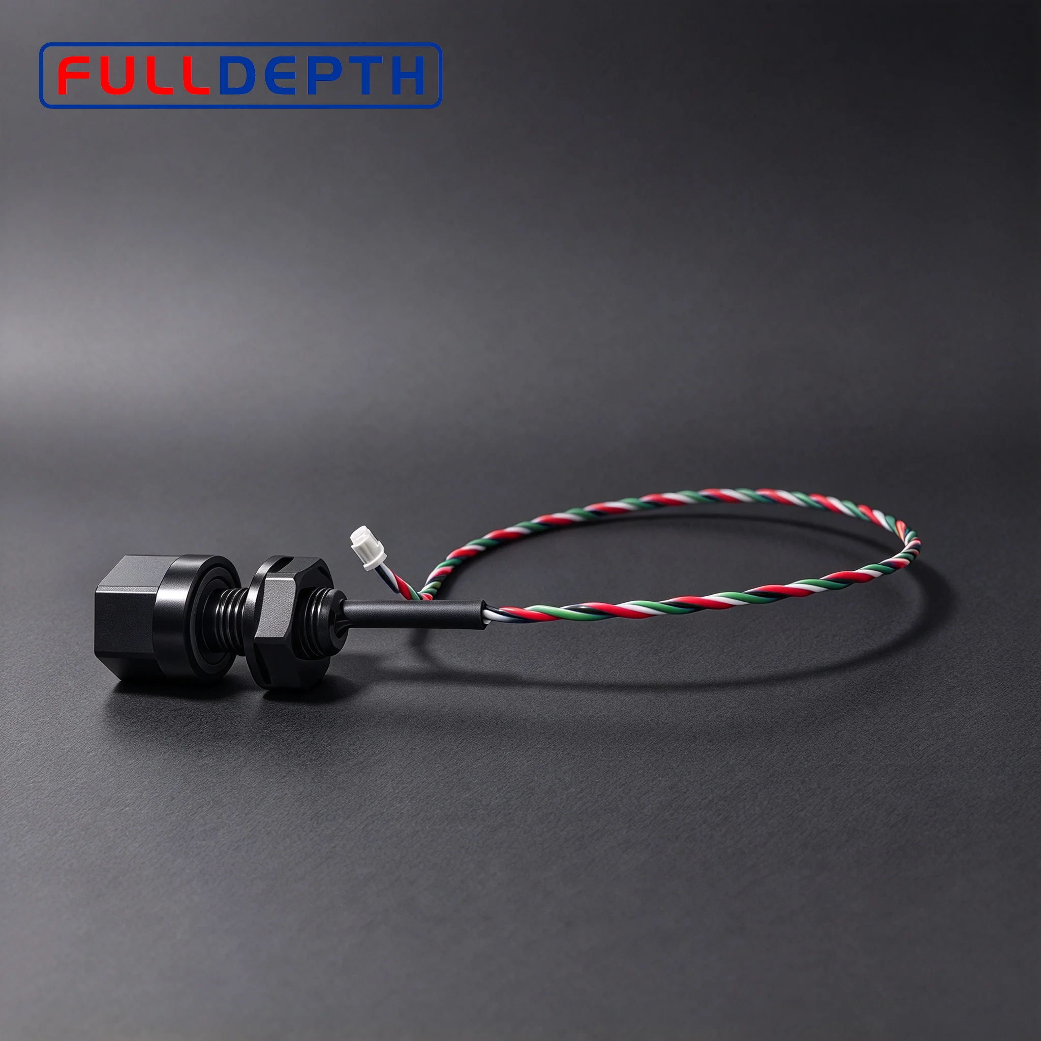 Compact Digital Underwater Depth Temperature Sensor with Locknut Scratch Proof Flange for Subsea Monitoring Project ELECDS1 3050