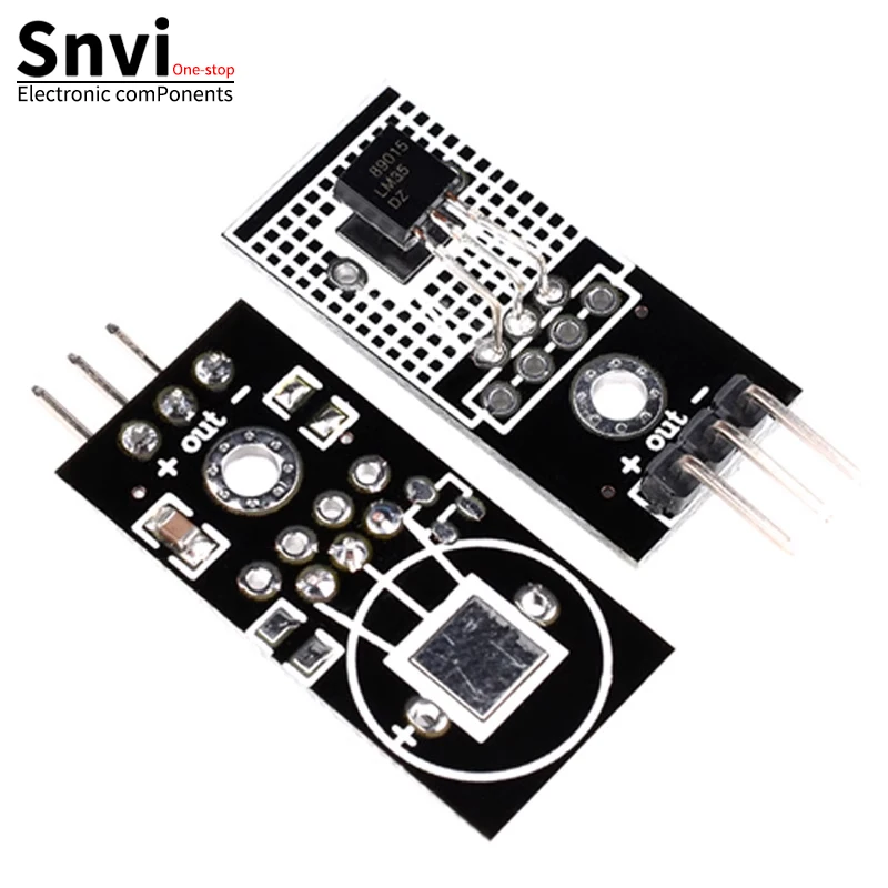 Snvi DC 4V-30V LM35D LM35DZ Digital Temperature Sensor Linear Module LM35 Smart car for Arduino