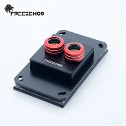 FREEZEMOD AMD-POOC Computer System PC CPU Water Cooler Block Liquid Block Cooling Micro Channel For AMD AM3 AM4 Platform.