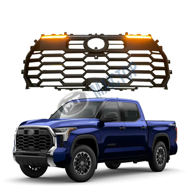 

Brand New MAICTOP 2022-2023 Front Grille Bumper Grill ABS Material Car Accessories for Tundra Pick-up Auto Accesorios