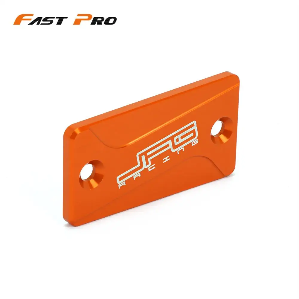 CNC Front Brake Fluid Reservoir Cover Cap Orange For Husqvarna FC FE FX TC TE TX 150i 250 250i 300i 350 450 501 2018-2021