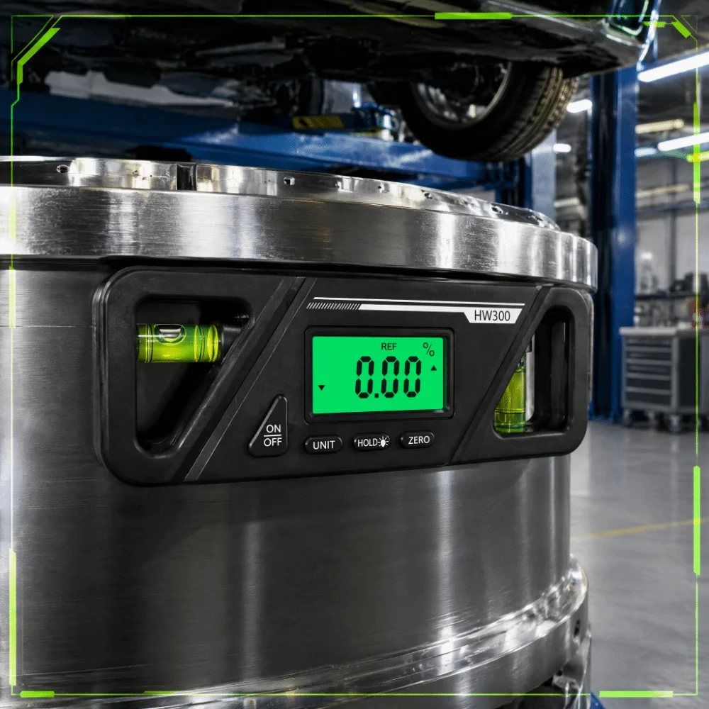 LCD Backlit Display Digital Level High Precision Zero Calibration Electronic Bubble Inclinometer LED Display